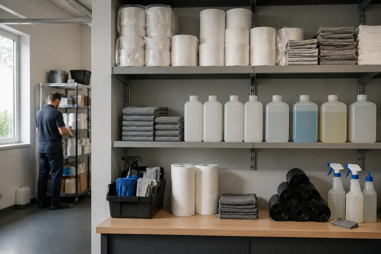 Facilitaire producten op de werkvloer